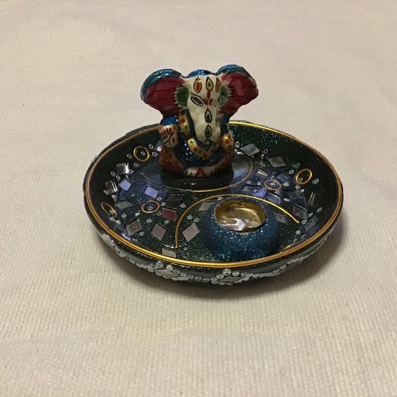 Ganesh Buddhist hippie gypsy boho incense holder - Picture 8 of 8